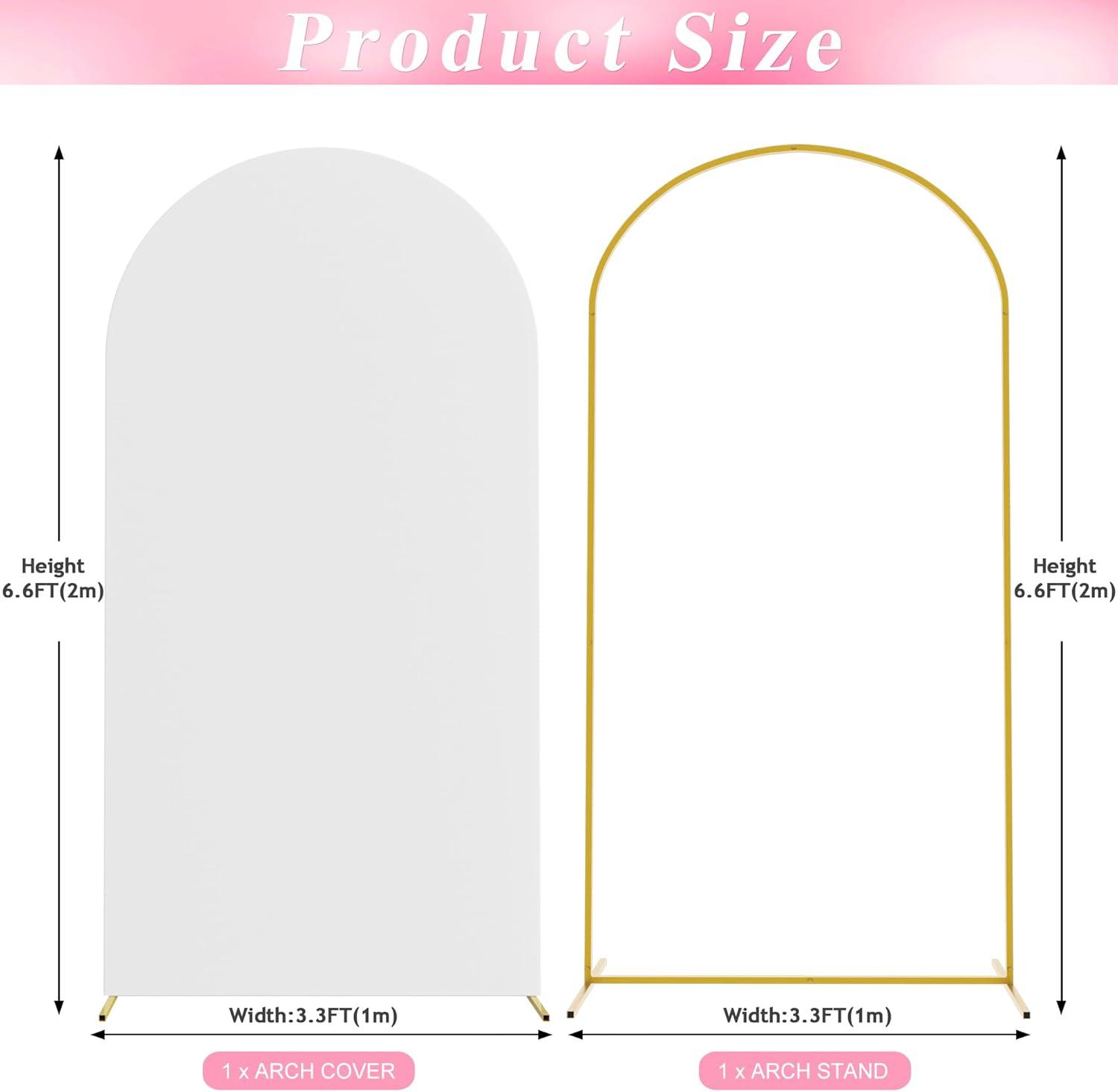 Metal Arch with Cover